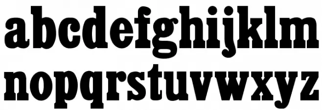 Cairo Font LOWERCASE