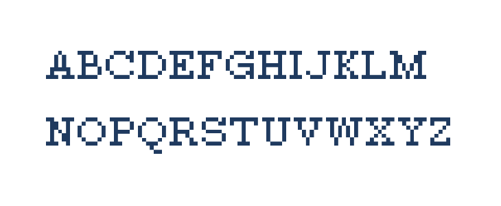 Cairopixel Uppercase
