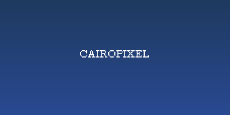 Cairopixel Social Header