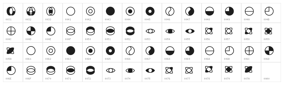 Cait_sith Regular Character Map