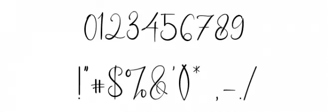 Caitlin Angelica Font OTHER CHARS