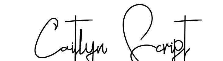 Caitlyn Script  Descarca Fonturi Gratis