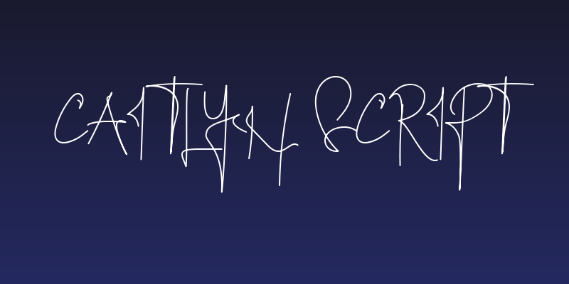 Caitlyn Script Social Header