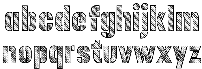Caja Fuerte Font LOWERCASE