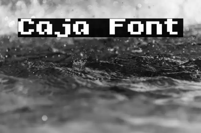 Caja Font examples