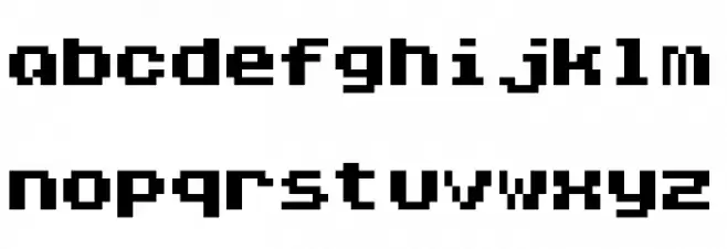 Caja फ़ॉन्ट लोअरकेस