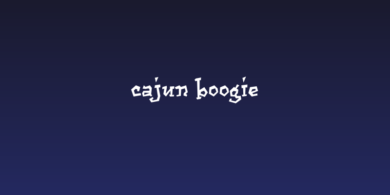 Cajun Boogie Social Header