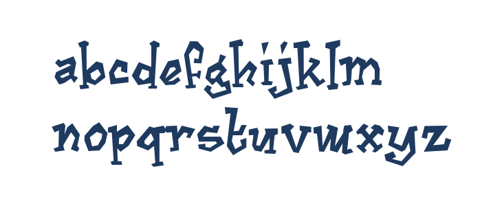 Cajun Boogie Lowercase