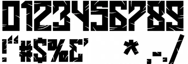 CakarMonyetBold Font OTHER CHARS