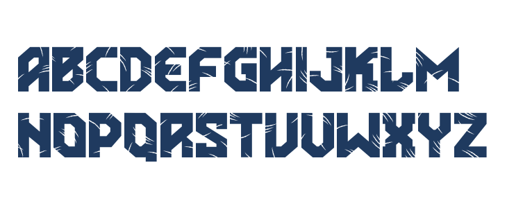 CakarMonyetBold Lowercase