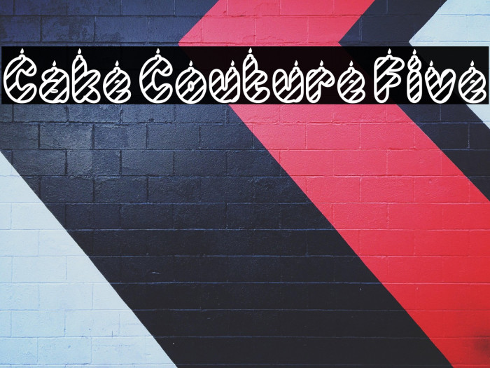 Cake Couture Five Caratteri examples