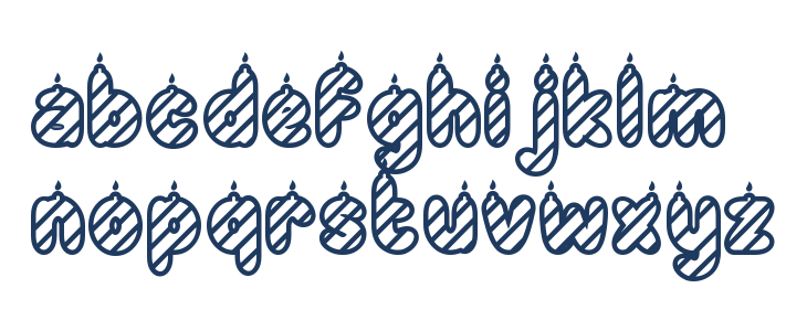 Cake Couture Five Lowercase