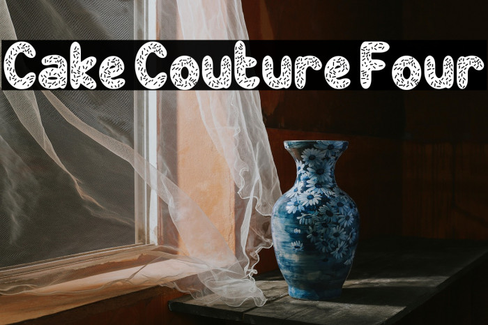 Cake Couture Four Caratteri examples