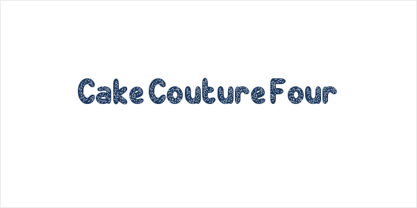 Cake Couture Four Logo
