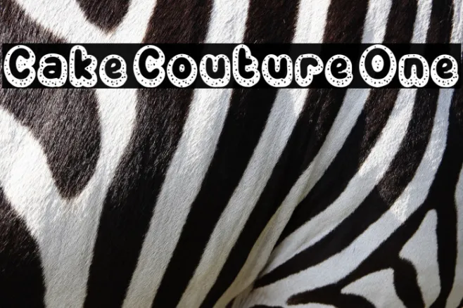 Cake Couture One Example 1