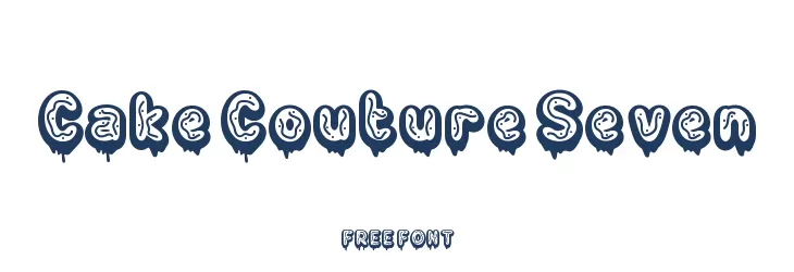 Cake Couture Seven  免费字体下载