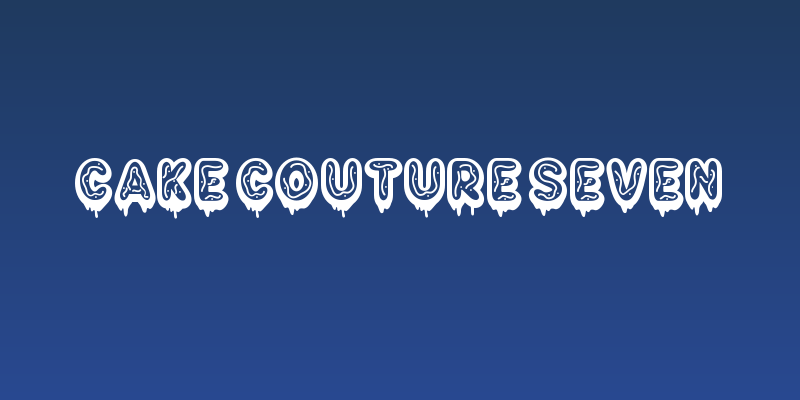 Cake Couture Seven Social Header