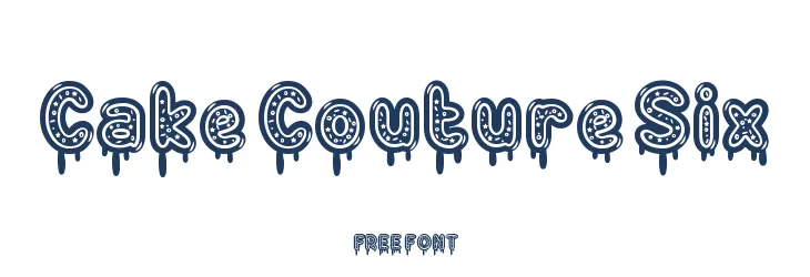 Cake Couture Six  免费字体下载