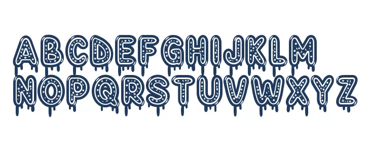 Cake Couture Six Fonte MAIÚSCULAS