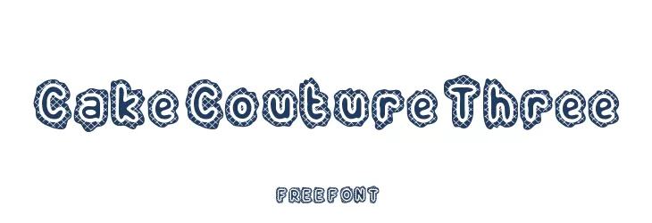 Cake Couture Three  免费字体下载