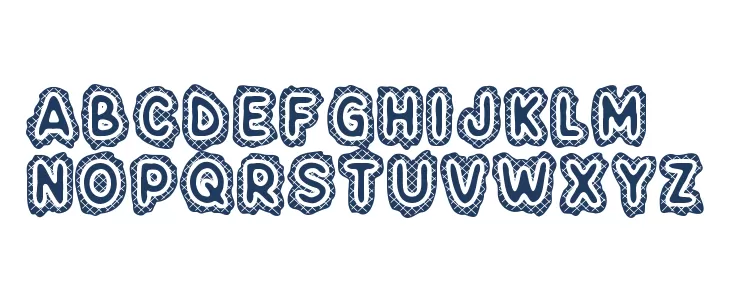 Cake Couture Three Шрифта ВЕРХНИЙ