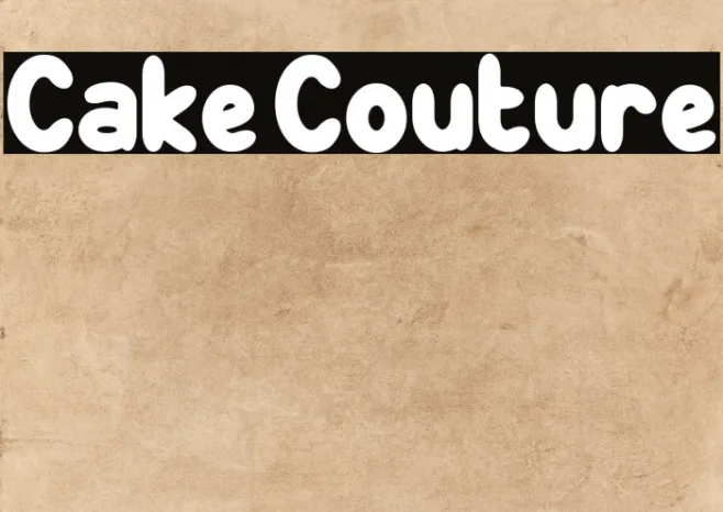 Cake Couture Example 1