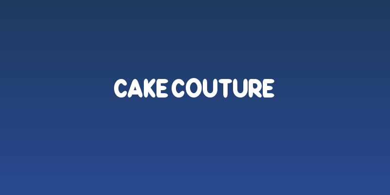 Cake Couture Social Header