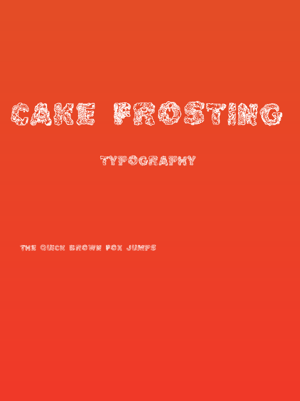 Cake Frosting Decorative Poster