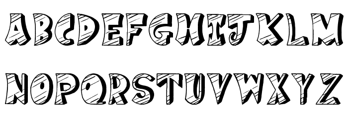 Cake Nom Font LOWERCASE