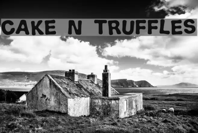 Cake n Truffles Font examples