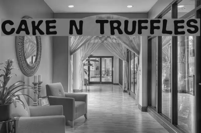 Cake n Truffles Font examples