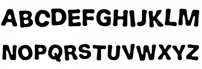 Cake n Truffles Font LOWERCASE