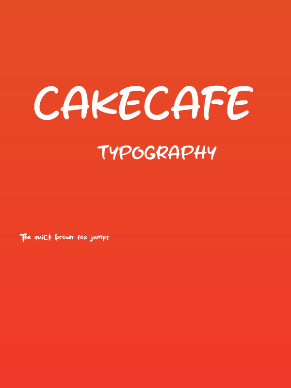 Cakecafe Poster