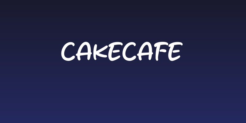 Cakecafe Social Header