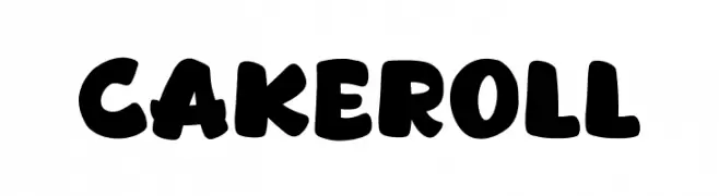 Cakeroll  font caratteri gratis