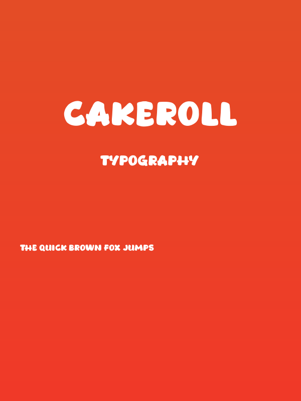Cakeroll Poster