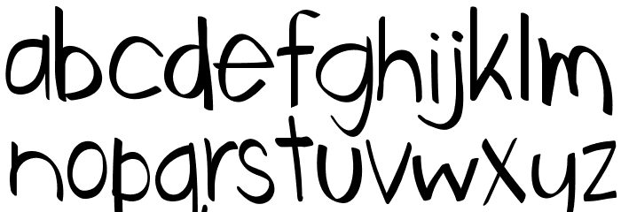 CakorAyam Font LOWERCASE