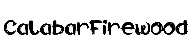 CalabarFirewood Font