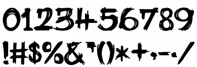 CalabarFirewood Font OTHER CHARS