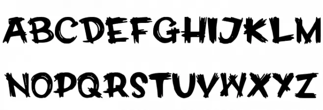 CalabarFirewood Шрифта ВЕРХНИЙ