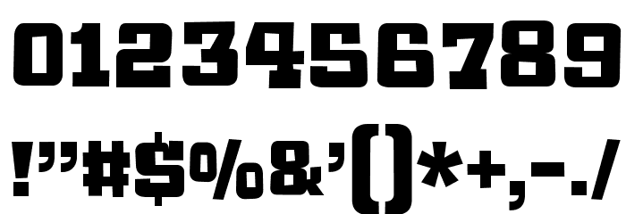 CalabooseDEMO Font OTHER CHARS