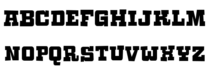 CalabooseDEMO Font LOWERCASE