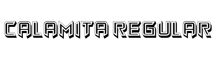 Calamita Regular  Frei Schriftart Herunterladen
