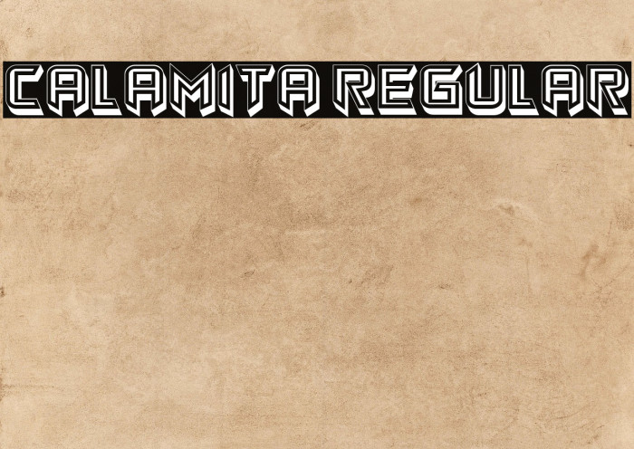 Calamita Regular Example 2