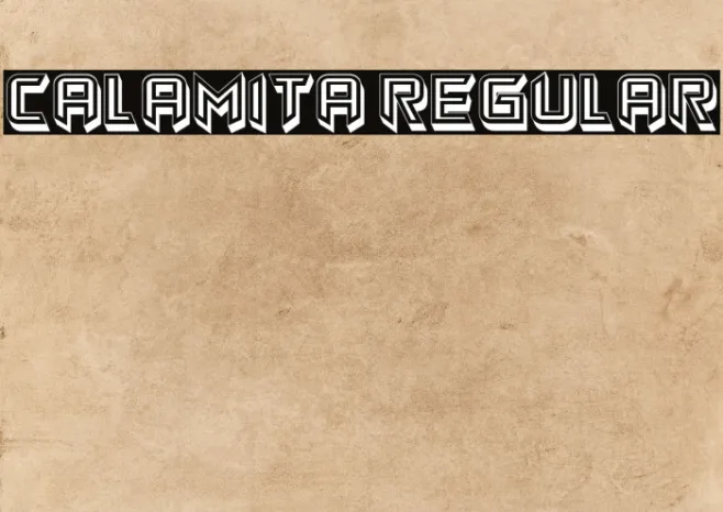 Calamita Regular Example 2