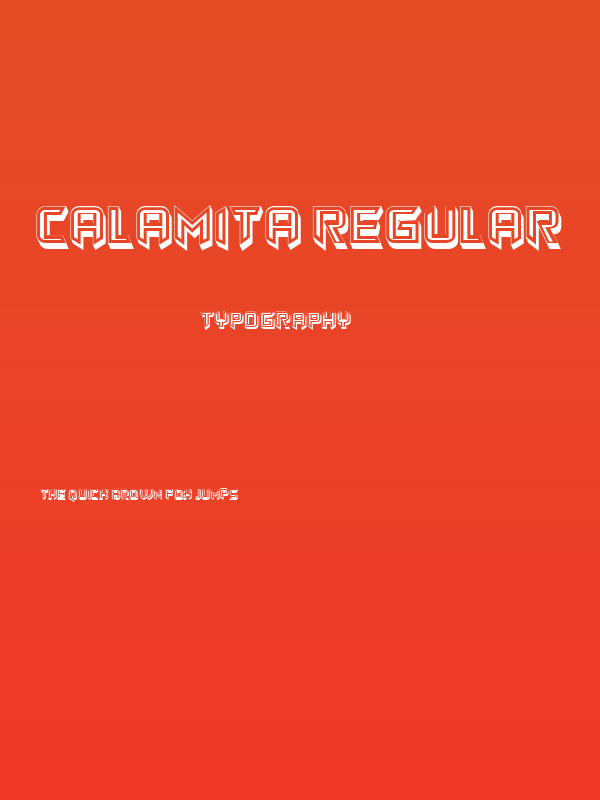 Calamita Regular Poster