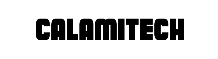 Calamitech Font