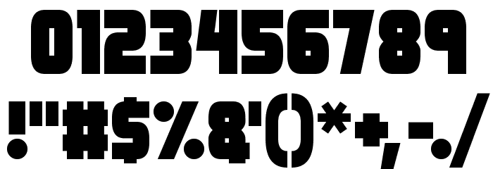 Calamitech Font OTHER CHARS