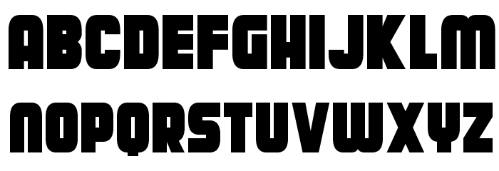 Calamitech Font LOWERCASE