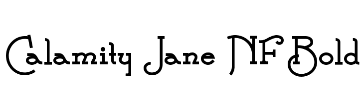 Calamity Jane NF Bold  baixar fontes gratis